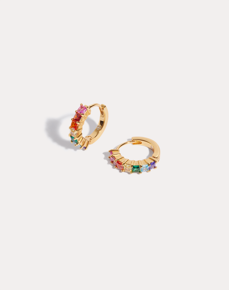 Raya Gold Hoop Earrings